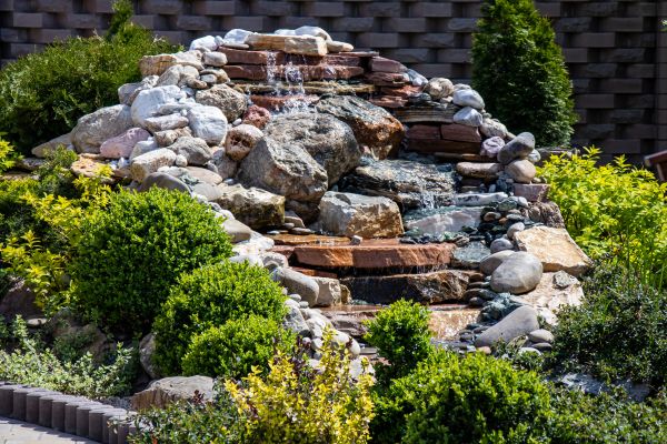 River Rock Landscaping in Olive Branch