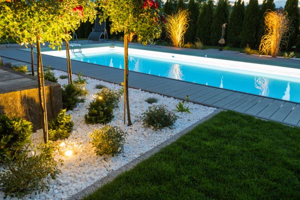Pool Landscaping Service in Olive Branch