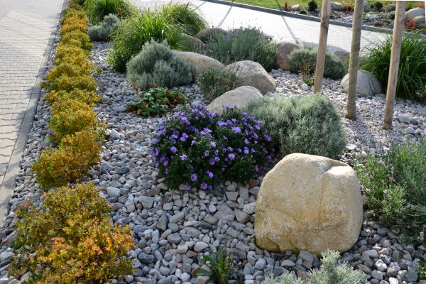 Decorative Rock Installation in Olive Branch