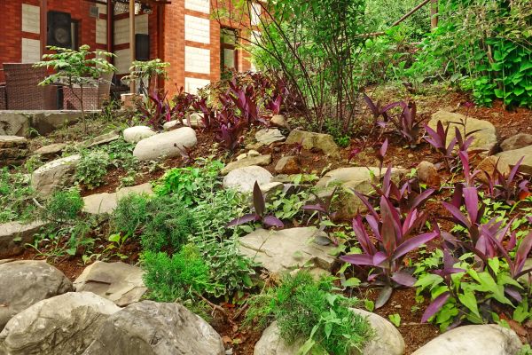 Rock Garden Landscaping in Olive Branch